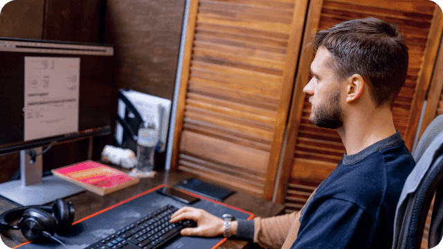 um comerciante faz a emissão de MDF-e